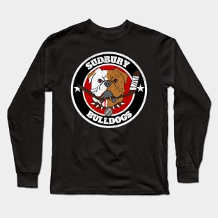 SUDBURY BULLDOGS hockey Long Sleeve T-Shirt